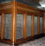 The tomb of the most knowledgeable of this ummah, Imam Abu Hanifa. رضي الله عنه